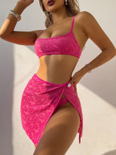 Sexy Straps Three-piece Bikini